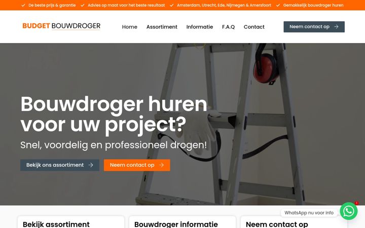Captura de pantalla de bouwdrogerbudget.nl