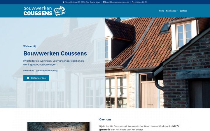 Screenshot of bouwencoussens.be