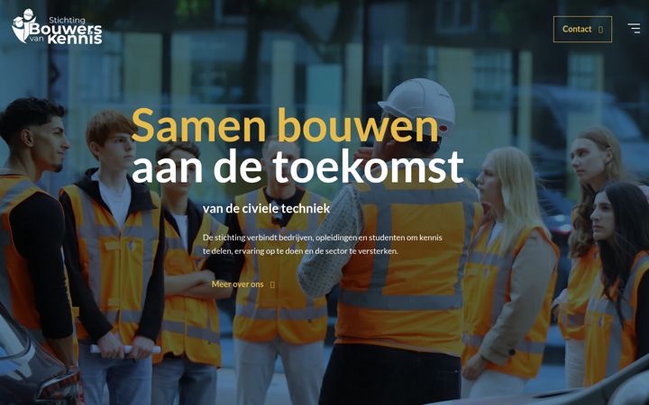 Screenshot of bouwersvankennis.nl