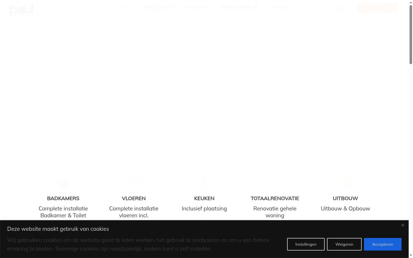 Capture d'écran de la bannière de consentement affichée avant toute interaction