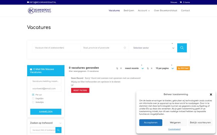 Ekrānuzņēmums no bouwkandidaat.nl