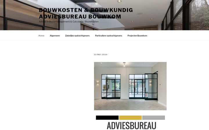 Skjermbilde av bouwkom.nl