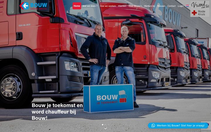 Skärmbild av bouwlogisticservices.nl