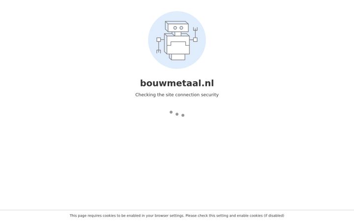 Screenshot of bouwmetaal.nl