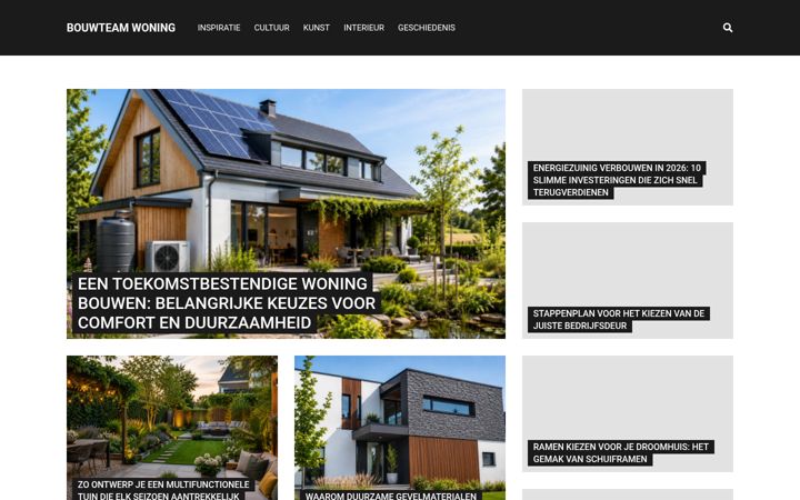 Screenshot of bouwteamwoning.be