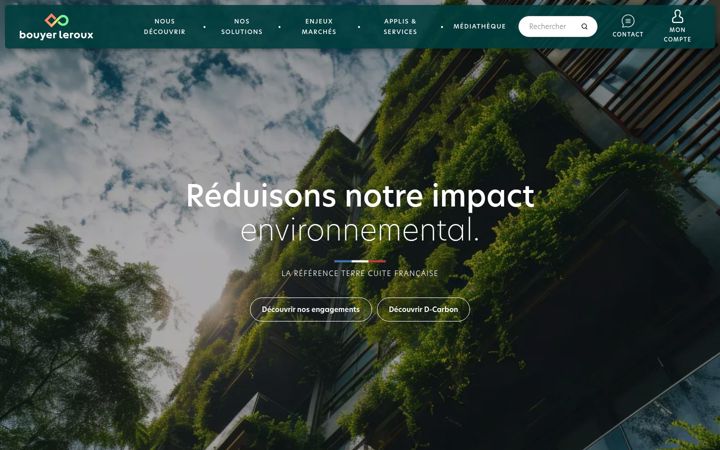 Screenshot of bouyer-leroux.com