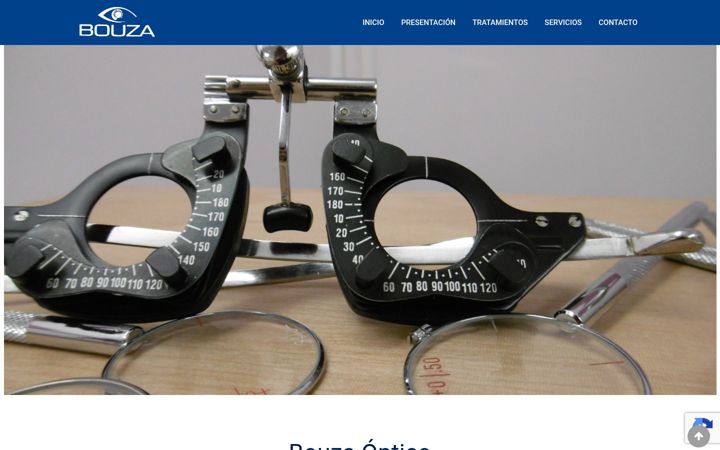 Screenshot of bouzaoptico.com