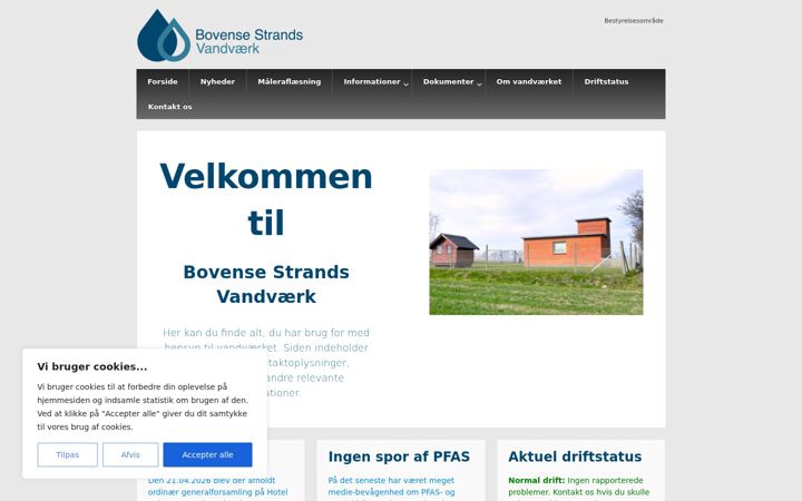 Screenshot von bovensestrandsvandvaerk.dk
