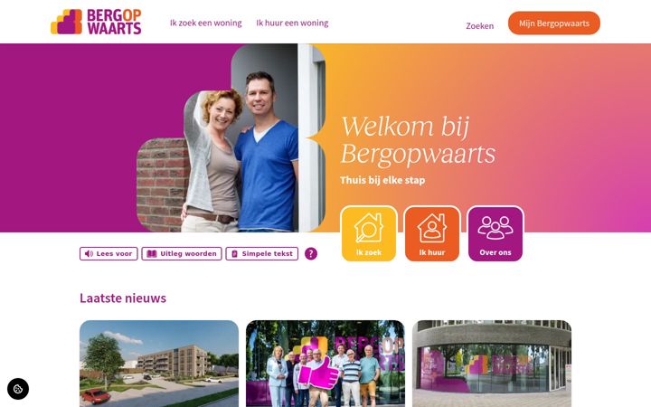 Screenshot of bow.nl