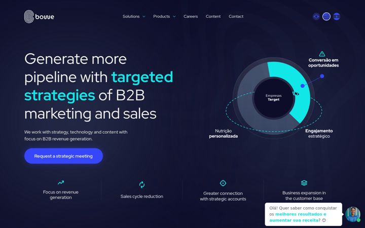 Screenshot di bowe.com.br