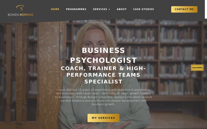 Screenshot of bowenhopkins.com