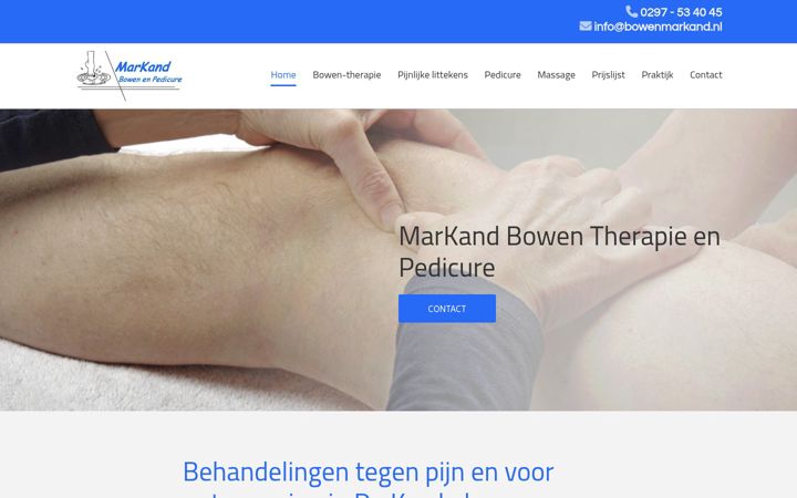 Screenshot of bowenmarkand.nl