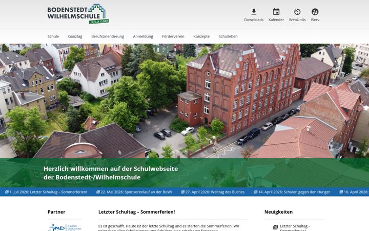 Screenshot of bowi-peine.net
