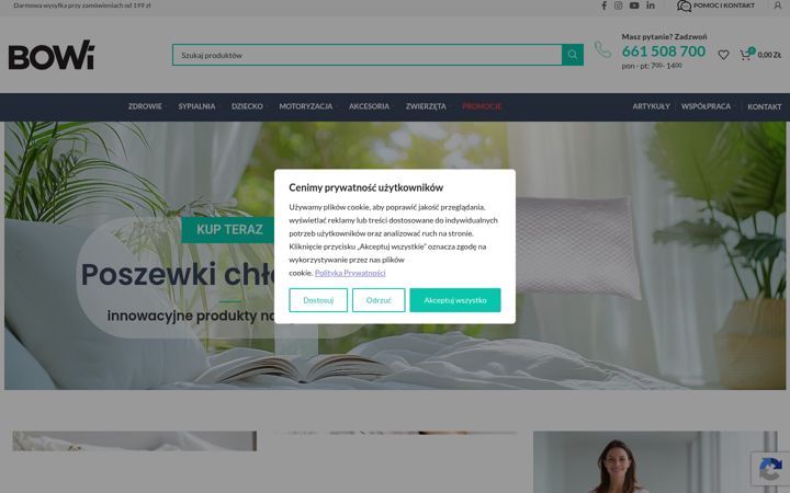 Screenshot of bowi.pl