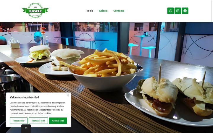 Screenshot of bowiedurango.com