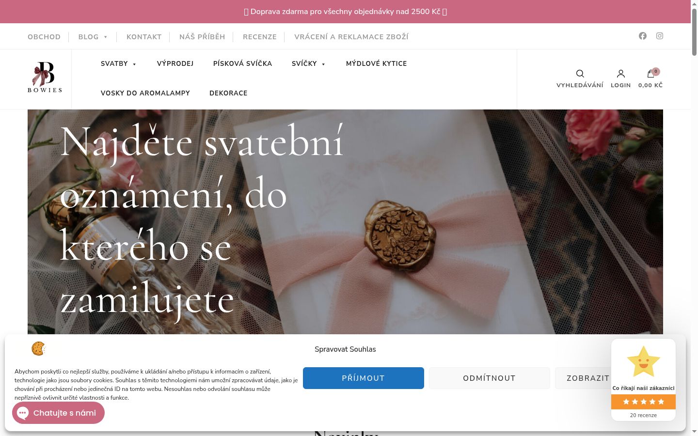 Képernyőkép a bármilyen interakció előtt megjelenő hozzájárulási bannerről