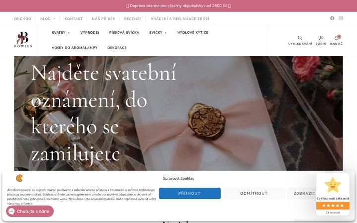 Képernyőkép: bowies.cz