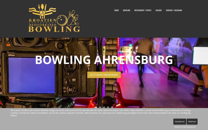 Screenshot of bowling-ahrensburg.de