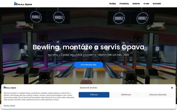 Képernyőkép: bowling-bmas.cz