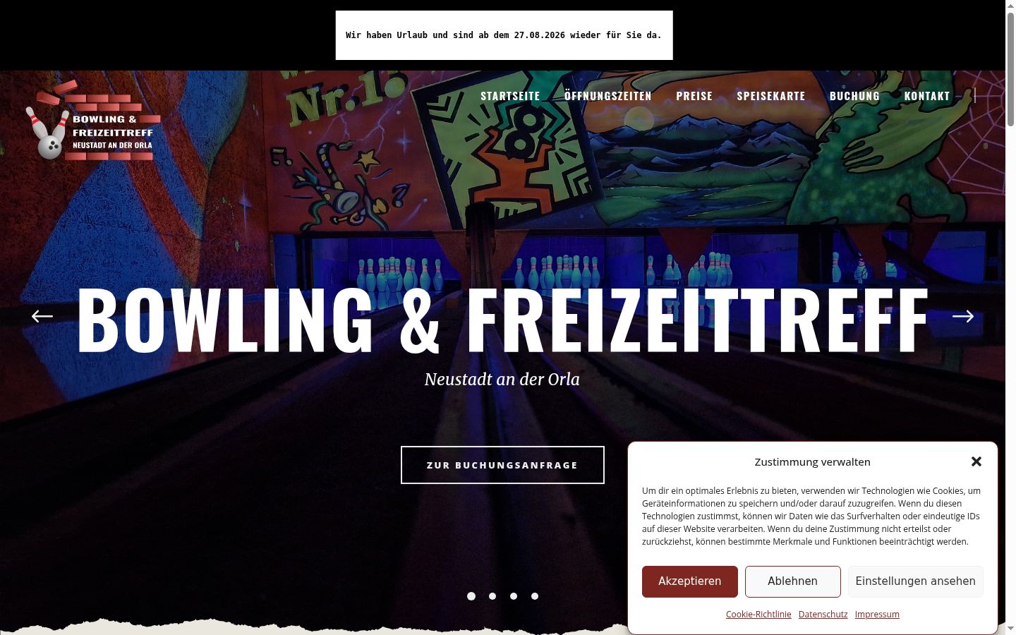 Sutikimo reklamjuostės, rodytos prieš bet kokią sąveiką, ekrano kopija