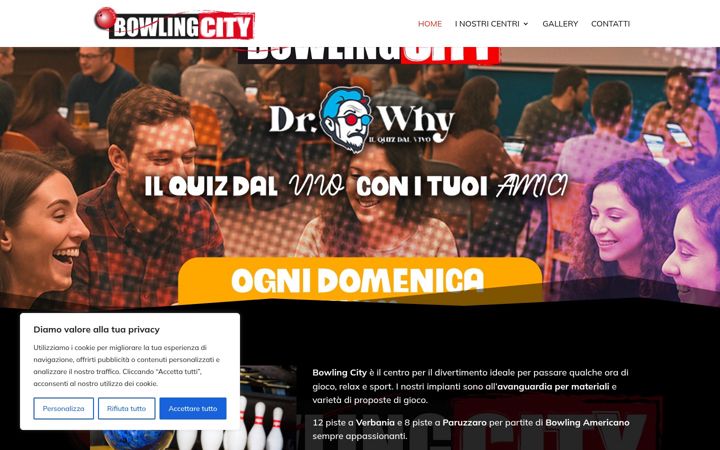 Screenshot of bowlingcity.it
