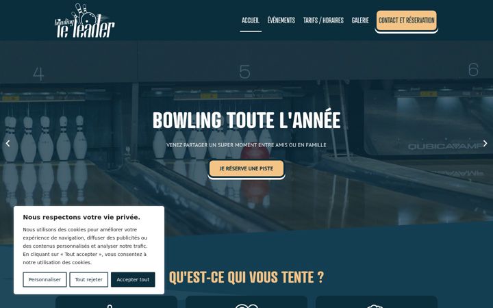 Screenshot of bowlingleleader.be
