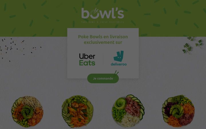 Screenshot of bowls-food.fr