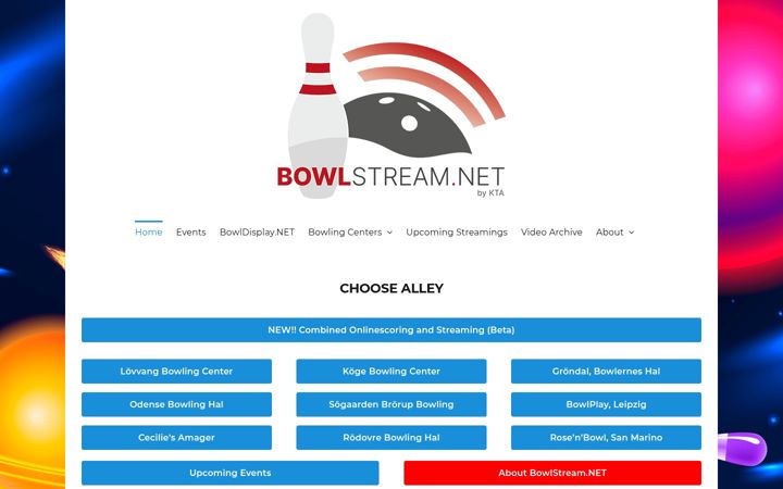 Screenshot of bowlstream.net