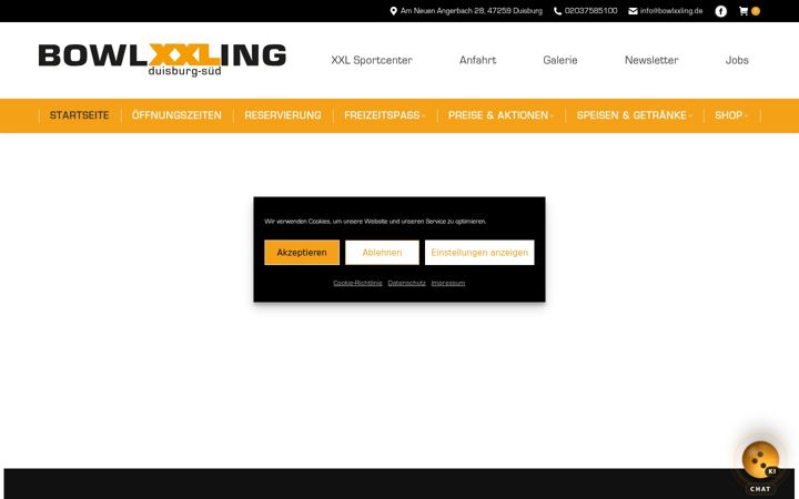 Zrzut ekranu bowlxxling.de