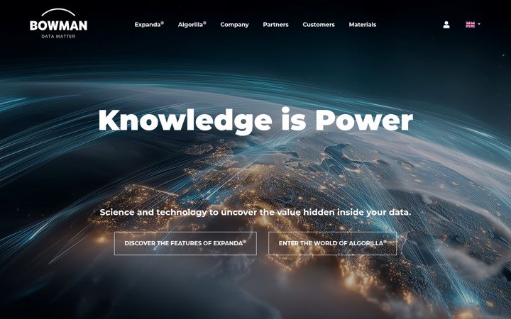 Screenshot of bowmanmilano.com