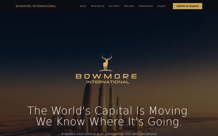 Skærmbillede af bowmore.im