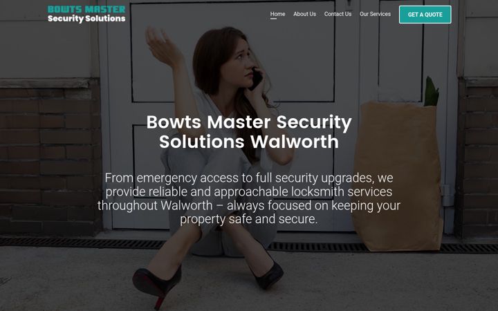 Screenshot ta' bowtsmastersecuritysolutions.co.uk