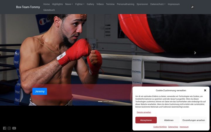 Screenshot of box-team-tommy.de