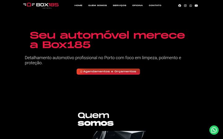 Screenshot of box185.pt
