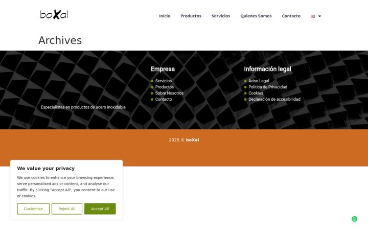 Screenshot of boxal.es
