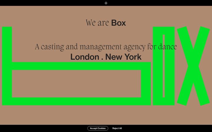 Screenshot of boxartistmanagement.com