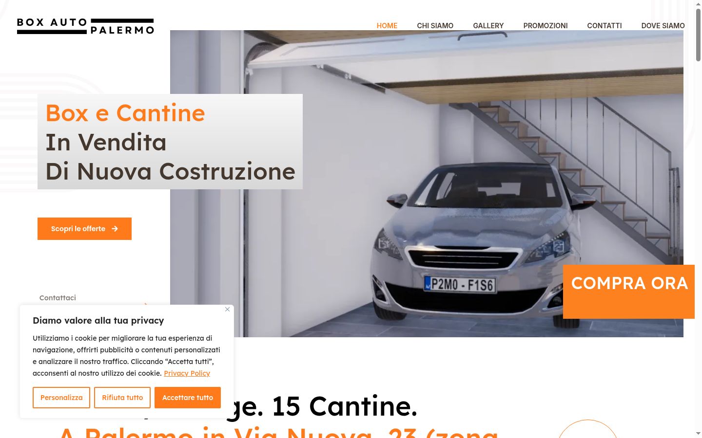 Screenshot van de toestemmingsbanner zoals getoond vóór enige interactie