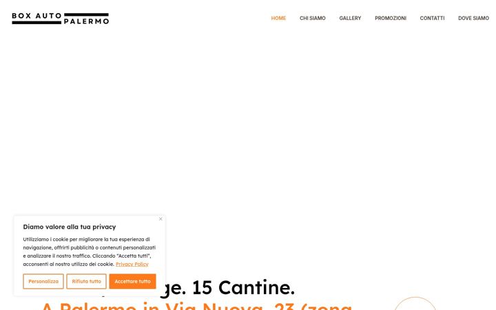 Screenshot of boxautopalermo.it