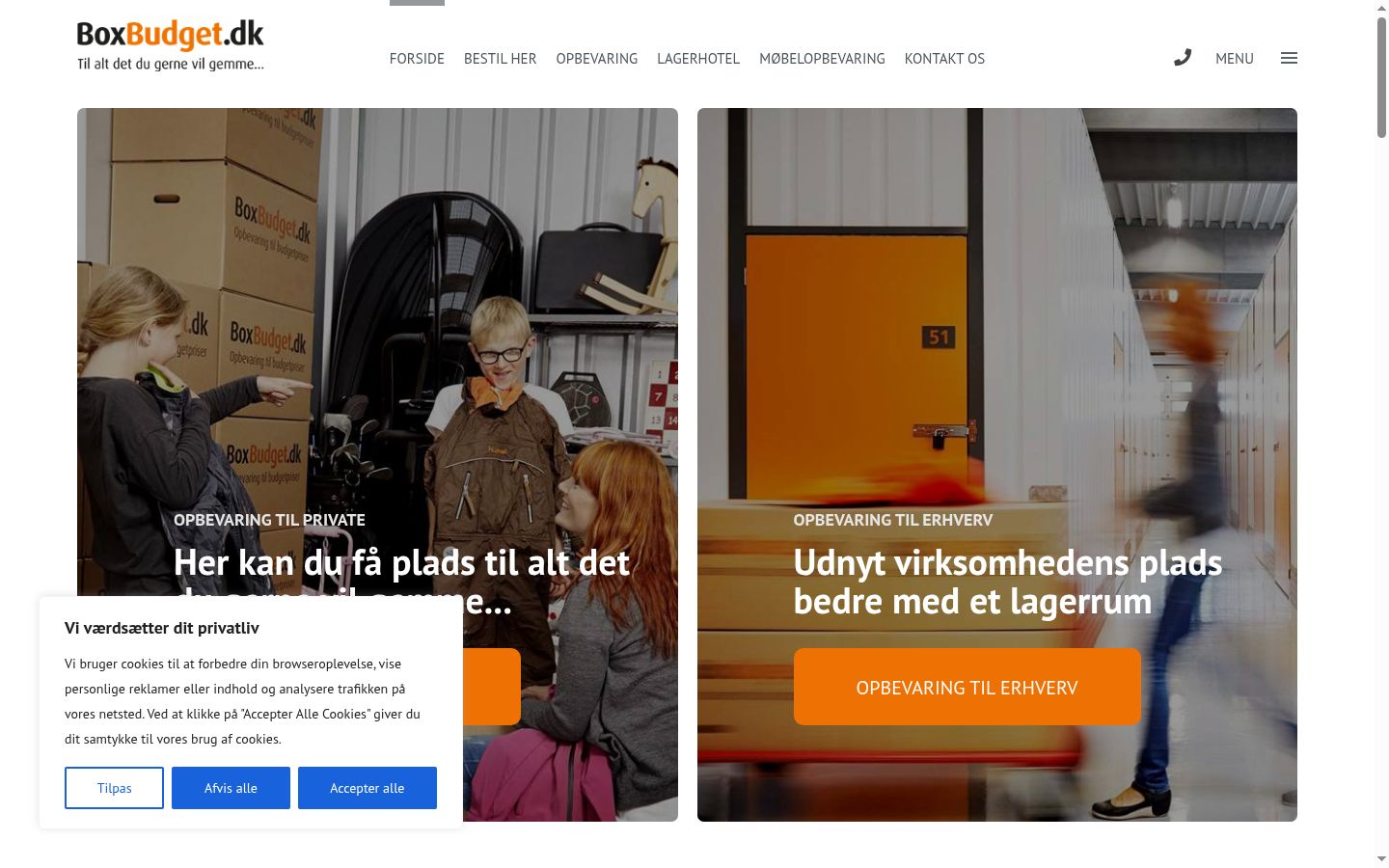 Screenshot tal-banner tal-kunsens muri qabel kwalunkwe interazzjoni