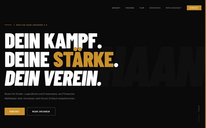 Screenshot of boxclub-haan.de