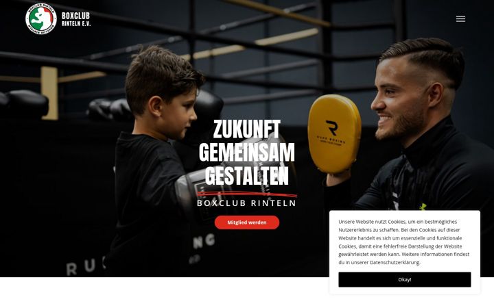 Screenshot of boxclub-rinteln.de