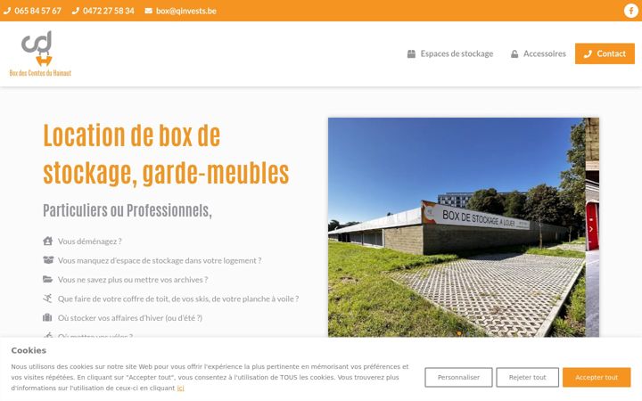 Screenshot of boxdescomtesduhainaut.be