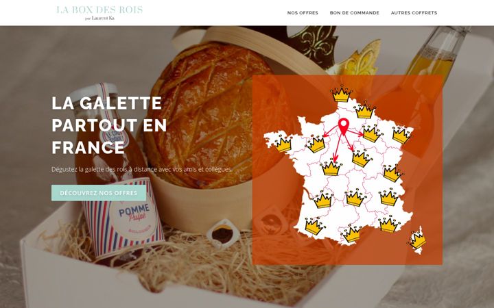 Screenshot of boxdesrois.fr