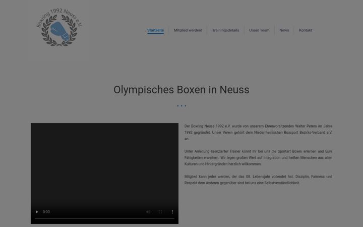 Skjámynd af boxen-neuss.de