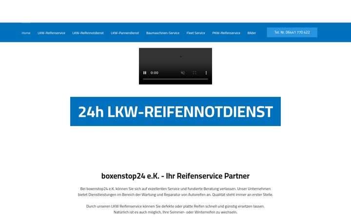 Screenshot of boxenstop24.com