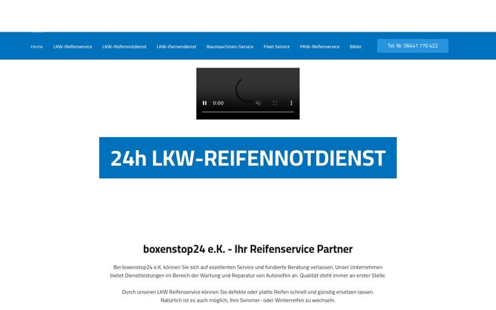 Screenshot of boxenstop24.info