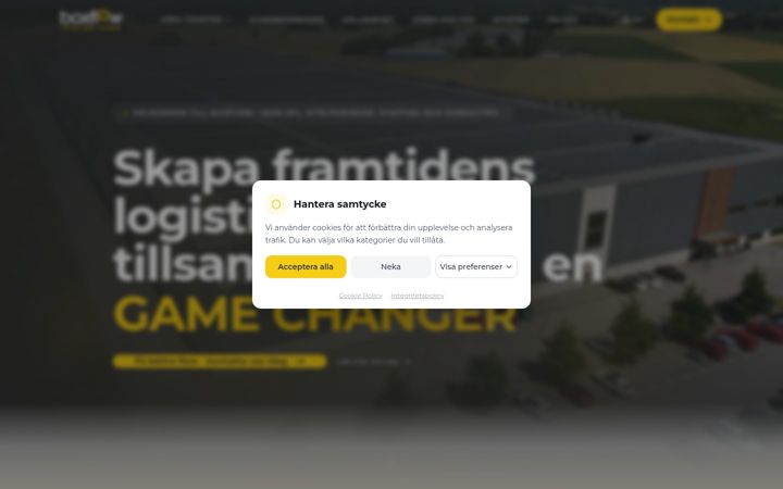 Screenshot of boxflow.com