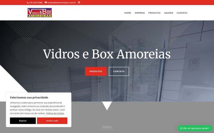 Posnetek zaslona boxparabanheiro.campinas.br