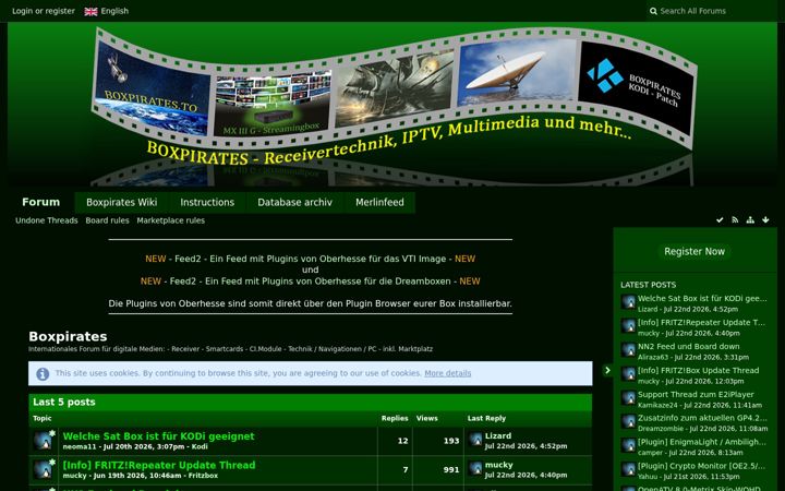 Screenshot of boxpirates.to
