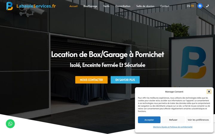 Screenshot of boxpornichet.fr